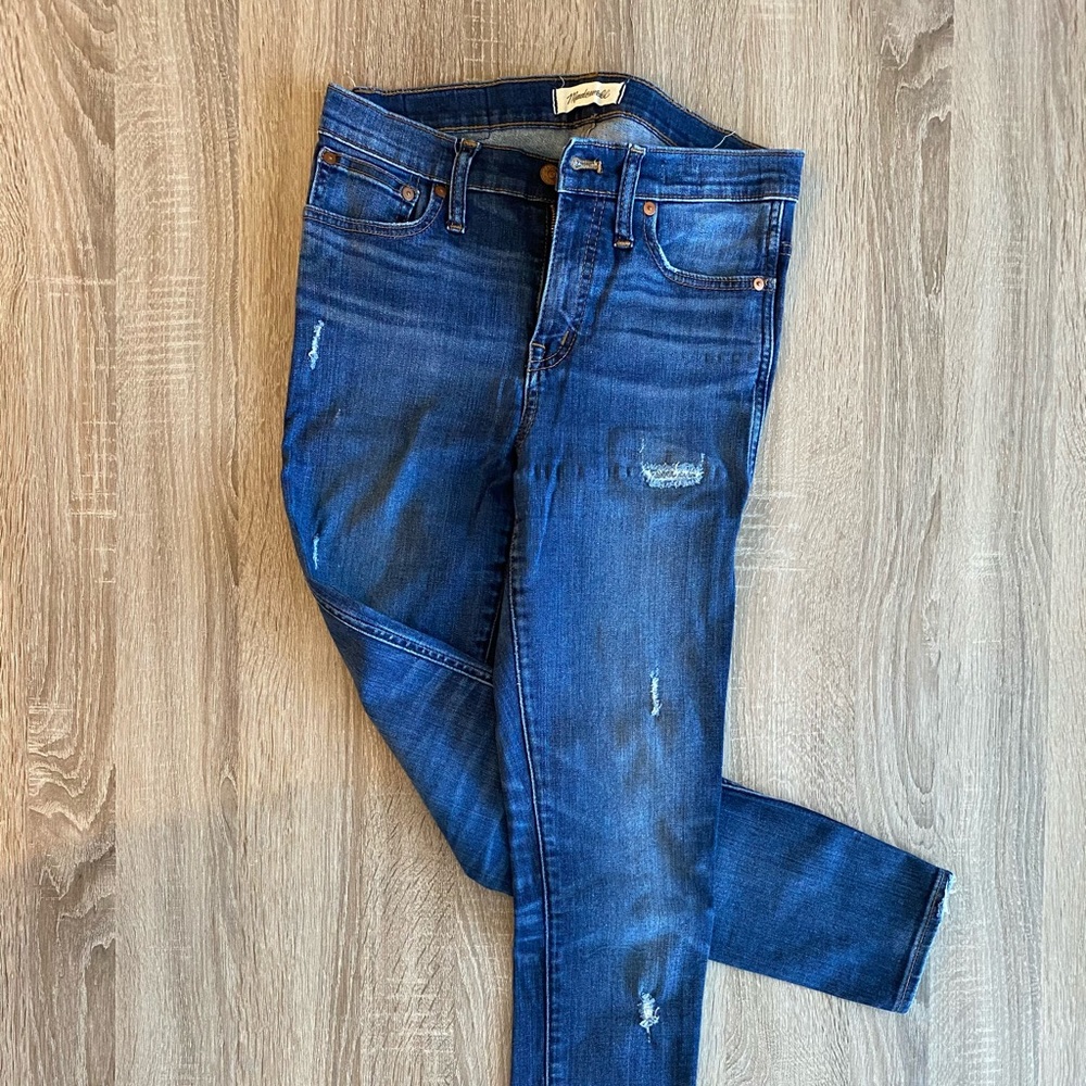 Size 28 EUC madewell skinny jeans